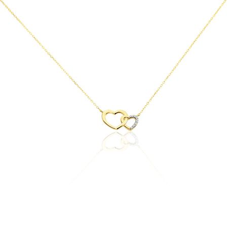 Collier Or Jaune Silana Diamants - Colliers Femme | Histoire d&rsquo;Or
