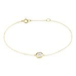 Bracelet Or Jaune Laurissa Diamants - Bracelets Femme | Histoire d&rsquo;Or