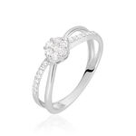 Bague Kuta Or Blanc Diamant - Bijoux Femme | Histoire d&rsquo;Or