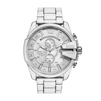 Montre Diesel Mega Chief Argenté