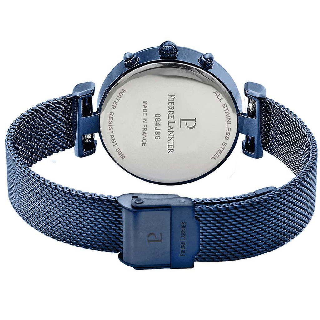Montre Pierre Lannier Lutecia Bleu - Montres Femme | Histoire d’Or