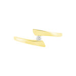 Bague Solitaire Vinca Or Jaune Diamant - Bagues solitaires Femme | Histoire d&rsquo;Or