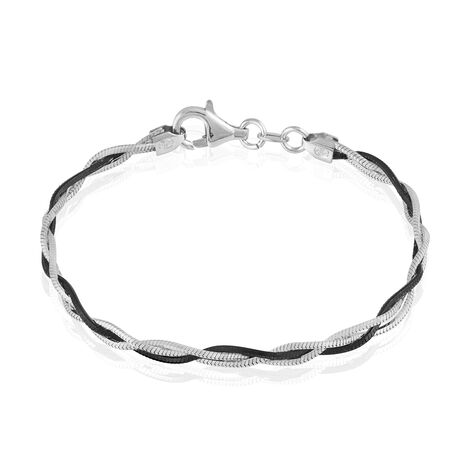 Bracelet Eira Argent Bicolore - Bracelets chaîne Femme | Histoire d’Or