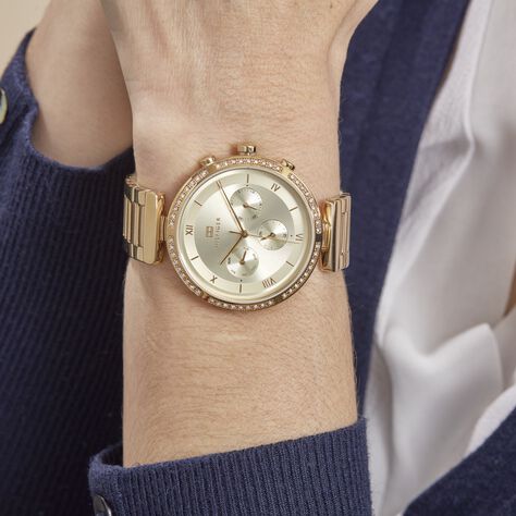 Montre Tommy Hilfiger Doré - Montres Femme | Histoire d’Or