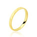 Alliance Facetee Demi Jonc Classique Or Jaune - Alliances Unisex | Histoire d’Or