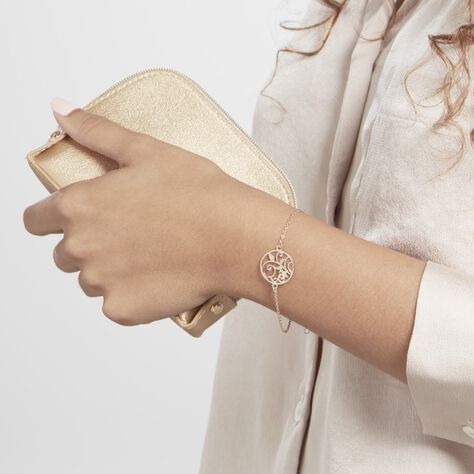 Bracelet Argent Rose Hita - Bracelets Femme | Histoire d’Or
