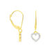 Boucles D'oreilles Pendantes Ursa Or Jaune Diamant - Boucles d'oreilles pendantes Femme | Histoire d’Or
