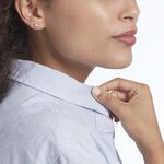 Boucles D'oreilles Puces Or Blanc Doreen Oxydes De Zirconium - Clous d'oreilles Famille | Histoire d&rsquo;Or