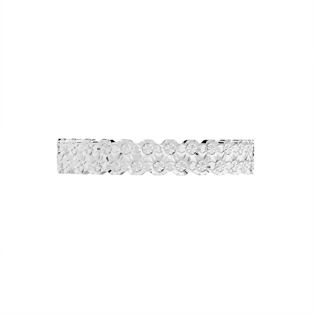 Alliance Effet Dentelle Or Blanc - Alliances Unisex | Histoire d’Or