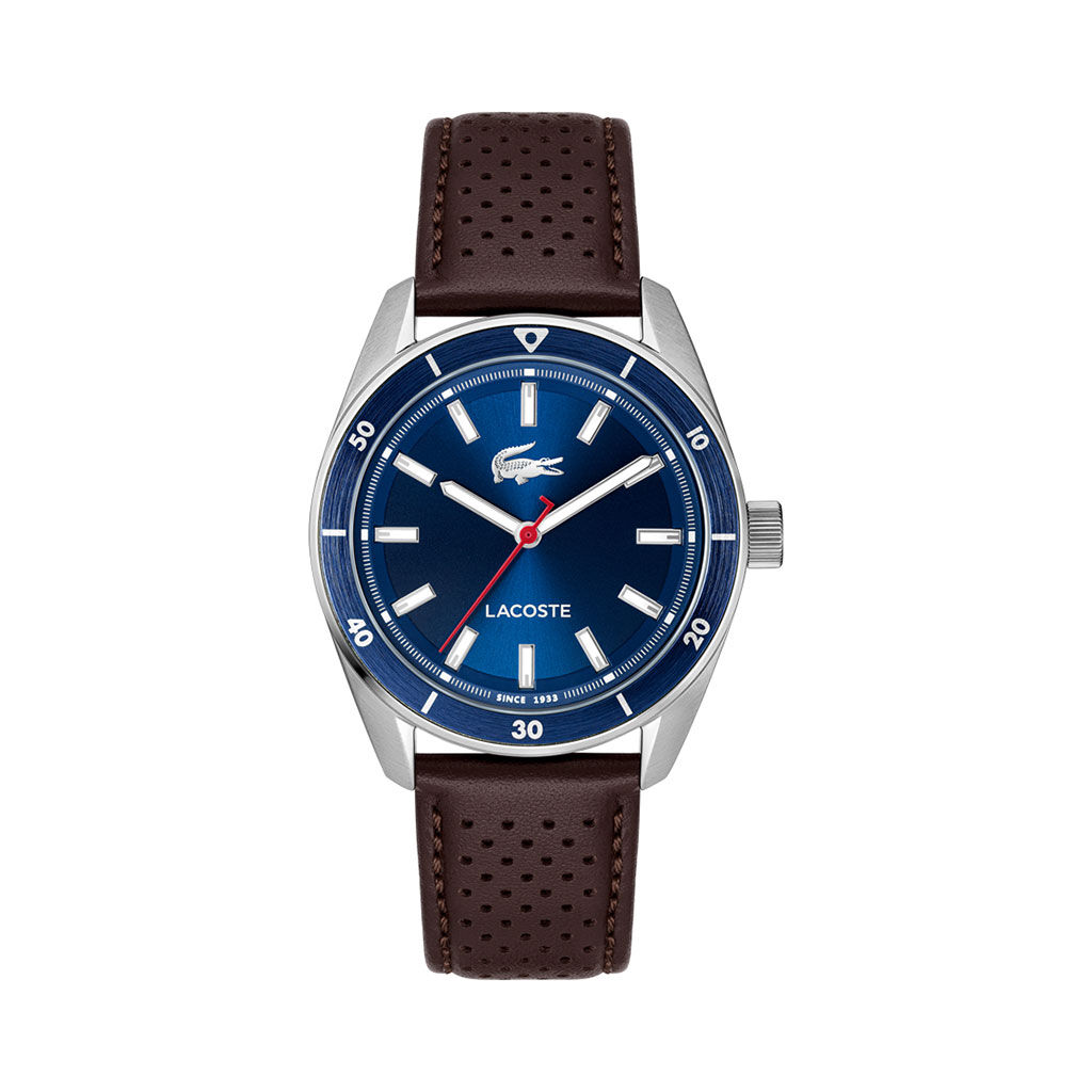 Montre Lacoste Boston Bleu - F&ecirc;te des p&egrave;res Homme | Histoire d&rsquo;Or