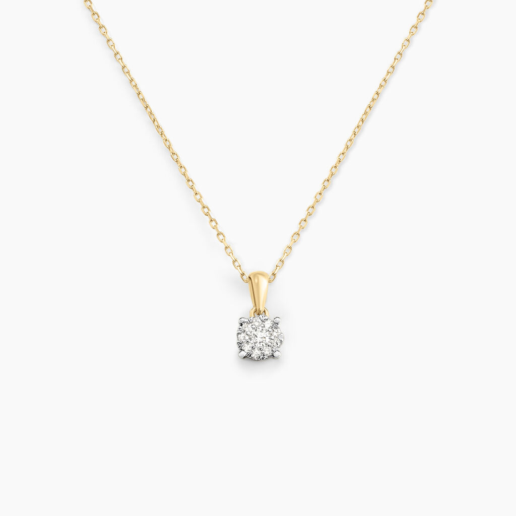 Collier Artemis Or Jaune Diamants - Colliers Femme | Histoire d&rsquo;Or