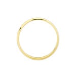 Alliance Givree Ruban Plat Or Bicolore - Alliances Unisex | Histoire d&rsquo;Or