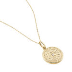 Collier Laurina Plaqu&eacute; Or Jaune Oxyde De Zirconium - Colliers fantaisie Femme | Histoire d&rsquo;Or