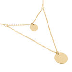 Collier Nuala Plaqu&eacute; Or Jaune - Colliers doubles et triples cha&icirc;nes Femme | Histoire d&rsquo;Or