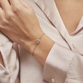 Bracelet Plaqué Or Stijn Oxyde De Zirconium - Bracelets Main de Fatma Femme | Histoire d’Or