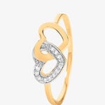 Bague Wydad Or Jaune Diamant - Bagues avec pierre Femme | Histoire d&rsquo;Or