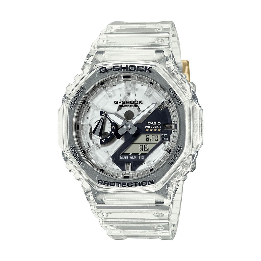 Montre Casio G-shock Bicolore Blanc / Noir - Montres Homme | Histoire d’Or