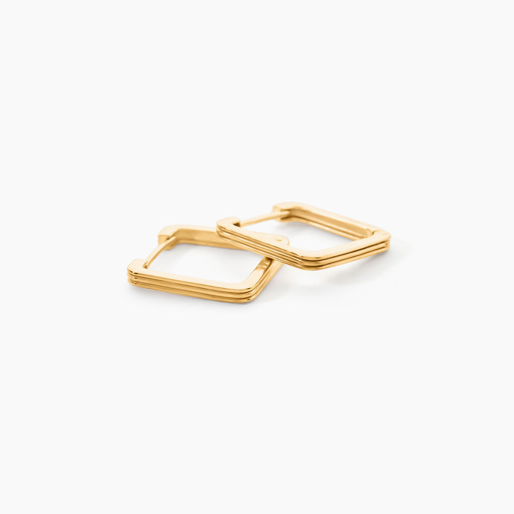 Cr&eacute;oles Myra Or Jaune - Boucles d'oreilles cr&eacute;oles Femme | Histoire d&rsquo;Or