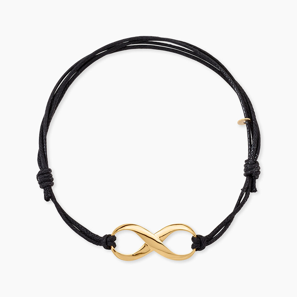 Bracelet Infini Or Jaune - Bracelets cordon Femme | Histoire d&rsquo;Or