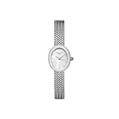 Montre Rosefield Minis Nacre Blanche - Nouveautés Femme | Histoire d’Or
