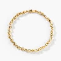 Bracelet Jerry Maille Corde Or Jaune