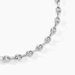 Collier Carrus Argent Blanc - Chaines Homme | Histoire d&rsquo;Or