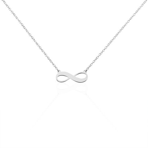 Collier Abelae Argent Blanc - Colliers fantaisie Femme | Histoire d&rsquo;Or