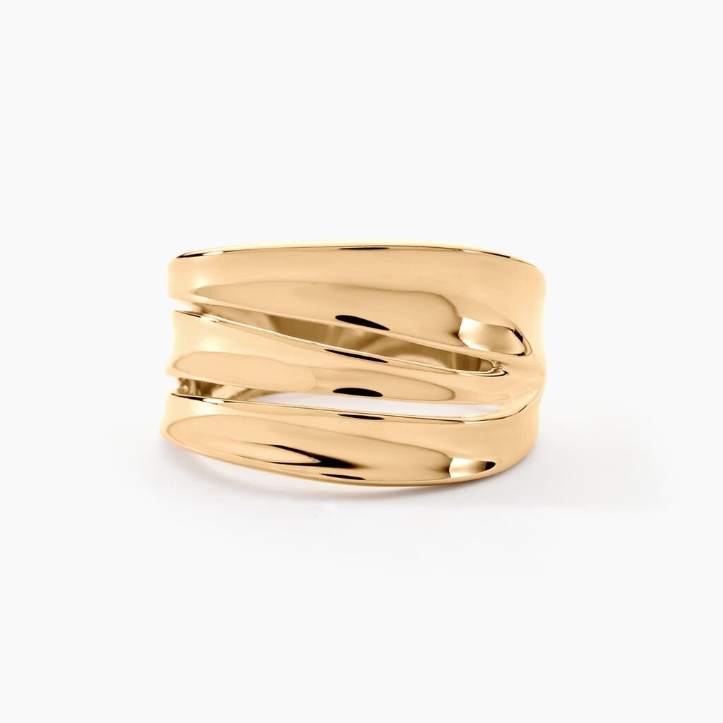 Bague Edwyna Plaqué Or Jaune - Bagues fantaisie Femme | Histoire d’Or