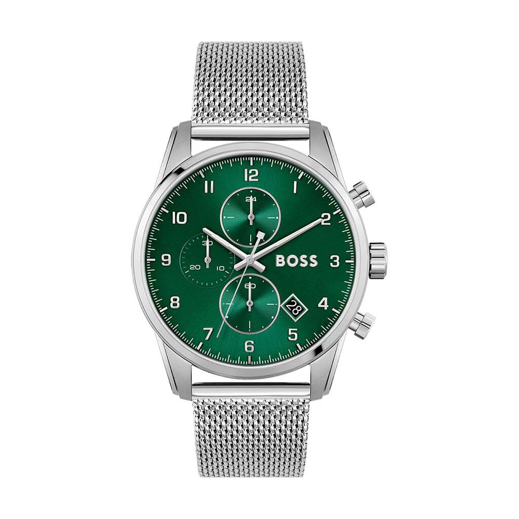 Montre Boss Skymaster Vert - Montres Homme | Histoire d’Or