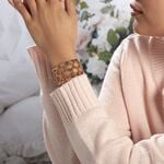 Bracelet Jonc Azemia Acier Rose - Bracelets joncs Femme | Histoire d&rsquo;Or