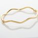 Bracelet Jonc Jennie Ondule Or Jaune - Bracelets joncs Femme | Histoire d’Or