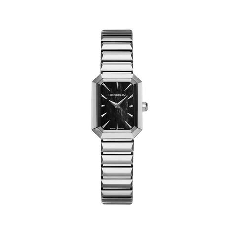 Montre Herbelin Octogone Nacre Noire - Montres Femme | Histoire d’Or