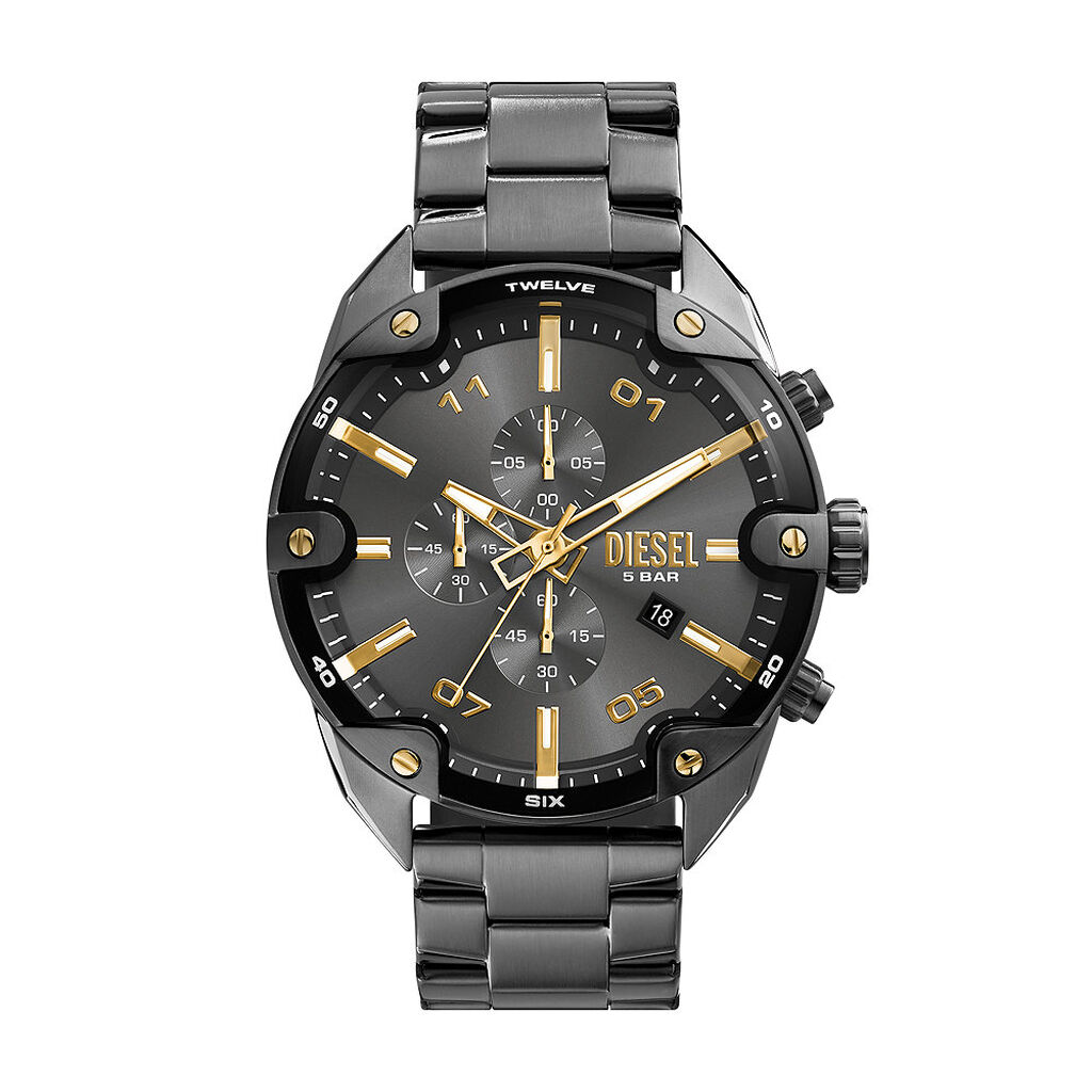 Montre Diesel Spiked Gris - Montres Homme | Histoire d&rsquo;Or