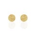 Boucles D'oreilles Puces Eryne Or Jaune - Clous d'oreilles Femme | Histoire d’Or