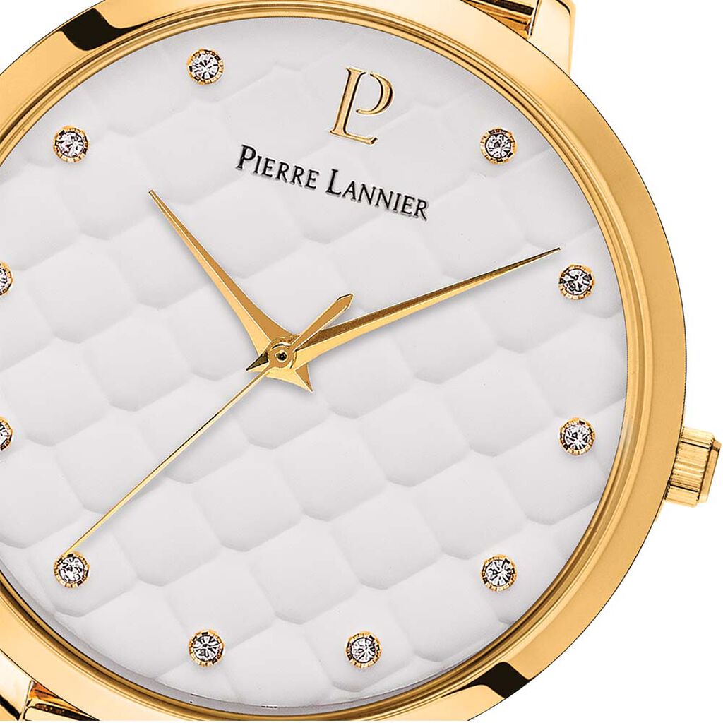 Montre Pierre Lannier Grace Blanc - Montres Femme | Histoire d’Or