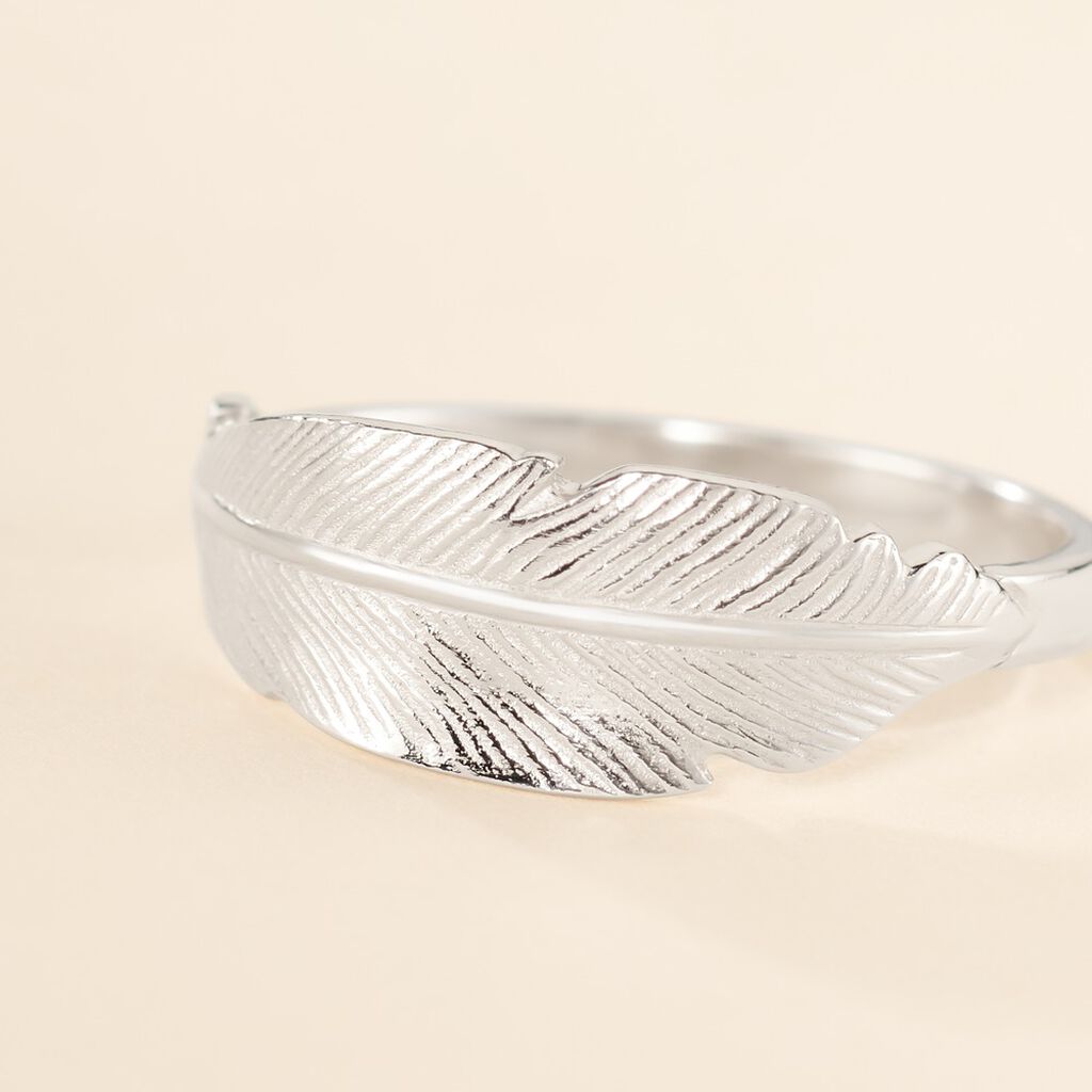 Bague Euriell Argent Blanc - Bagues fantaisie Femme | Histoire d’Or