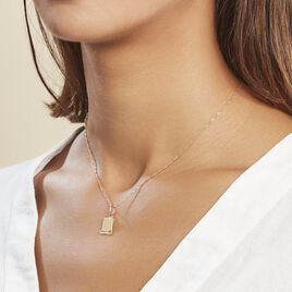 Pendentif Lamie Zodiaque Parchemin Or Jaune - Pendentifs Zodiaque Famille | Histoire d’Or