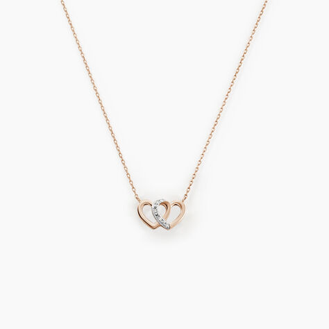 Collier Or Rose Valiere Diamants - Colliers Femme | Histoire d’Or