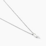 Collier Giulette Argent Blanc Oxyde De Zirconium - Colliers fantaisie Femme | Histoire d&rsquo;Or