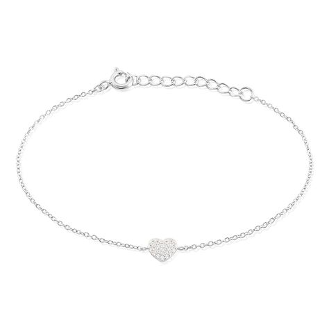 Bracelet Argent Blanc Deep In Love Oxyde De Zirconium - Bracelets Femme | Histoire d’Or