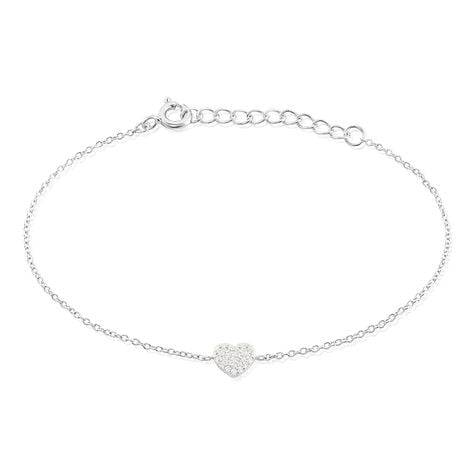 Bracelet Deep In Love Argent Blanc Oxyde De Zirconium - Bracelets Femme | Histoire d’Or