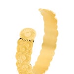 Bracelet Jonc Imagine Florette Acier Jaune - Bracelets joncs Femme | Histoire d&rsquo;Or