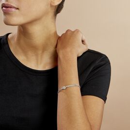 Bracelet Makana Argent Blanc - Bracelets fantaisie Femme | Histoire d’Or
