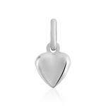 Pendentif Eudocie Coeur Lisse Or Blanc - Pendentifs Famille | Histoire d&rsquo;Or