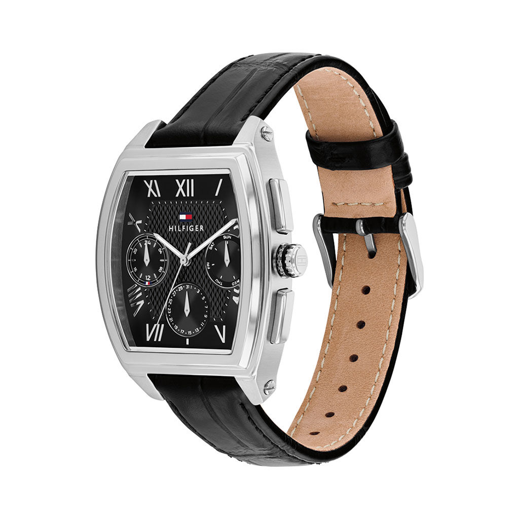 Montre Tommy Hilfiger Th-Oxford Noir - Montres Homme | Histoire d&rsquo;Or