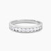 Alliance Céllia Argent Blanc Oxyde De Zirconium - Alliances Femme | Histoire d’Or