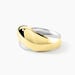 Bague Josetta Argent Bicolore - Bagues Femme | Histoire d’Or