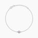Bracelet Auxana Argent Blanc Oxyde De Zirconium - Bracelets Femme | Histoire d’Or