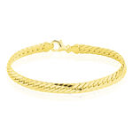 Bracelet Izel Maille Anglaise Or Jaune - Bracelets cha&icirc;ne Femme | Histoire d&rsquo;Or