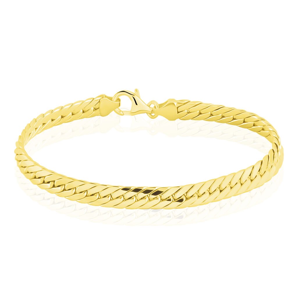 Bracelet Izel Maille Anglaise Or Jaune - Bracelets chaîne Femme | Histoire d’Or